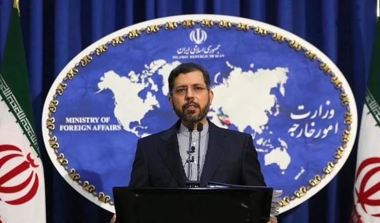 Saeed Khatibzadeh, vocero de la Cancillería iraní.