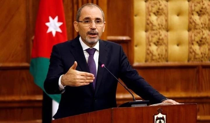 Ayman Safadi, canciller de Jordania.