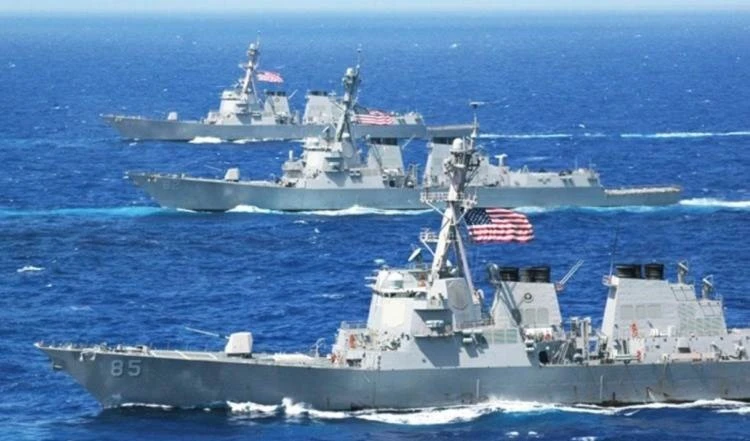 Buques de la Marina de Estados Unidos.