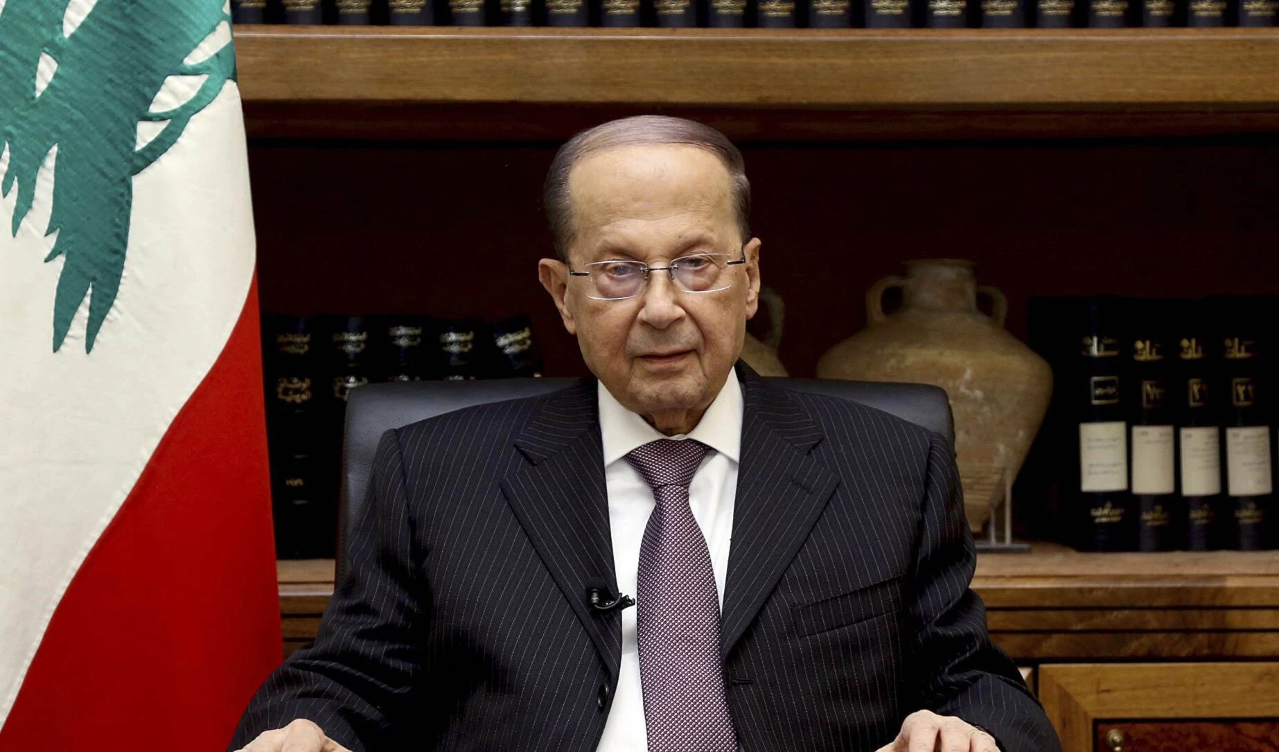 Michel Aoun, presidente de El Líbano.