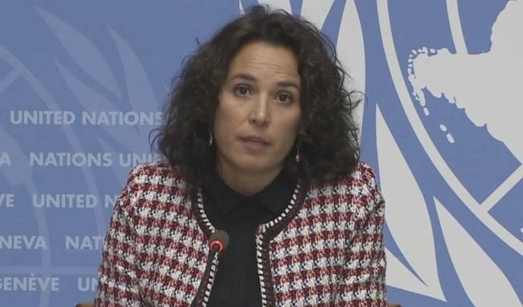 Marta Hurtado, portavoz de la Oficina del Alto Comisionado para los Derechos Humanos.