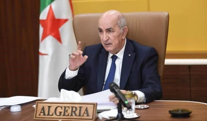 El presidente argelino, Abdelmadjid Tebboune. El presidente argelino, Abdelmadjid Tebboune.
