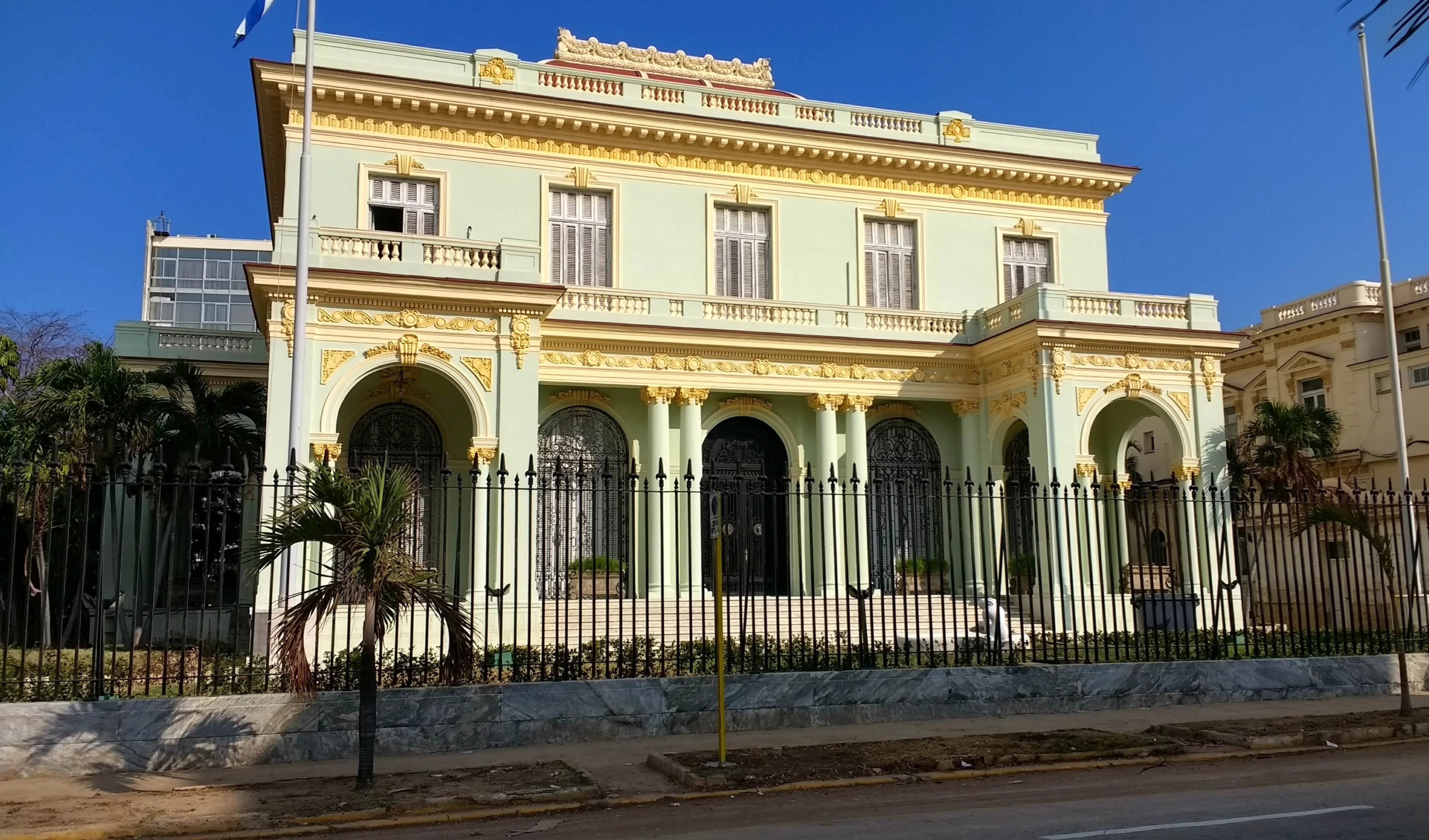 Sede de la Cancillería cubana. Sede de la Cancillería cubana.