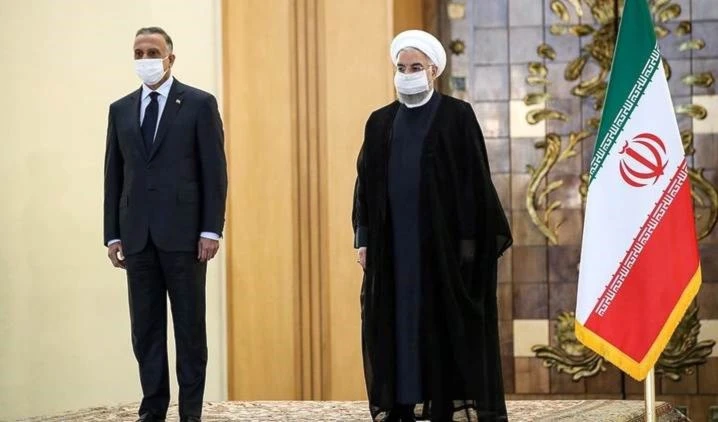 Al-Kazemi y Rouhani expresan su respaldo a la causa palestina.