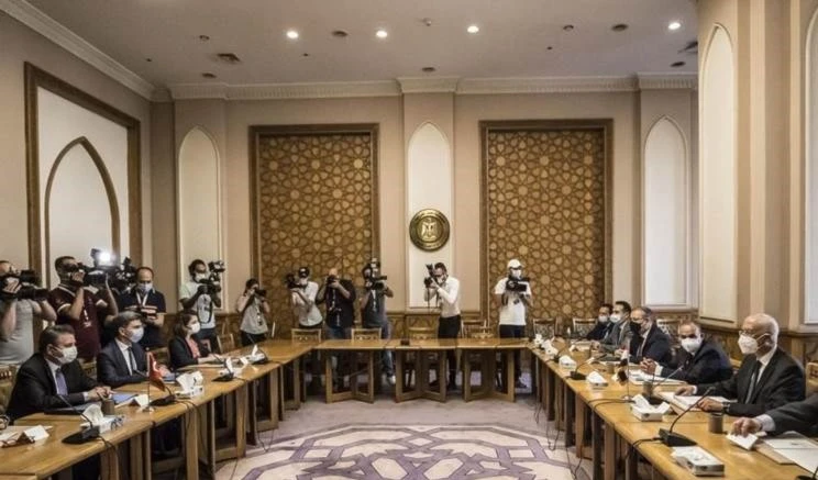 Egipto y Turquía sostienen negociaciones profundas. Egipto y Turquía sostienen negociaciones profundas.