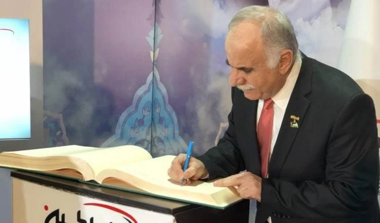 Ahmed Aql, embajador palestino en Bagdad.