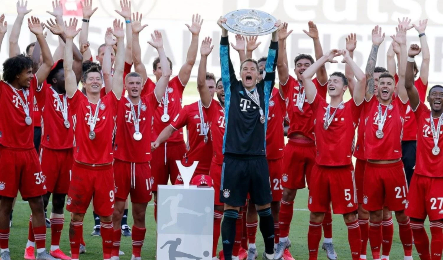 Bayern Múnich conquista noveno título seguido en Bundesliga