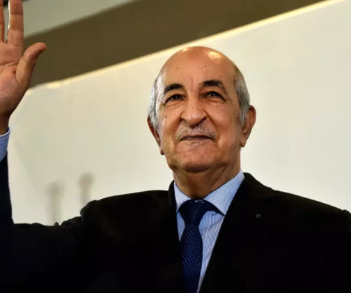El presidente de Argelia, Abdelmadjid Tebboune.