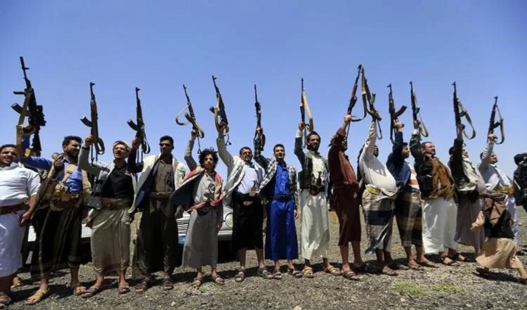 Combatientes de Ansar Allah.