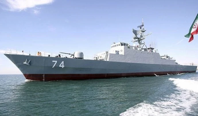 El destructor Dana entra en servicio en la Armada iraní