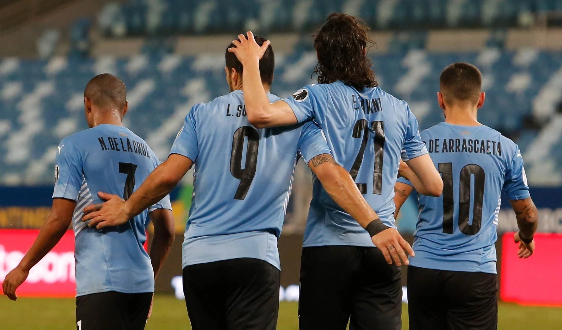 Uruguay superó 2-0 a Bolivia en Copa América de fútbol