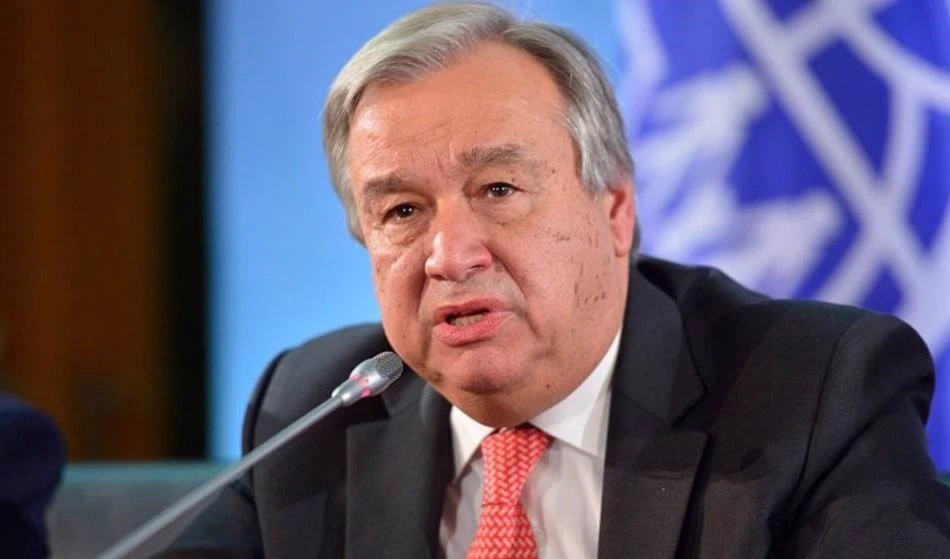 Antonio Guterres, secretario general de Naciones Unidas.