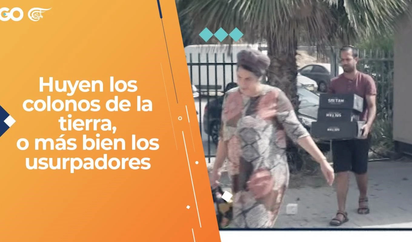 Huyen los colonos de la tierra, o más bien los usurpadores