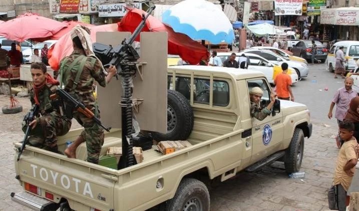 Consejo de Transición del Sur dispara a manifestantes en Adén, al sur de Yemen. Consejo de Transición del Sur dispara a manifestantes en Adén, al sur de Yemen.