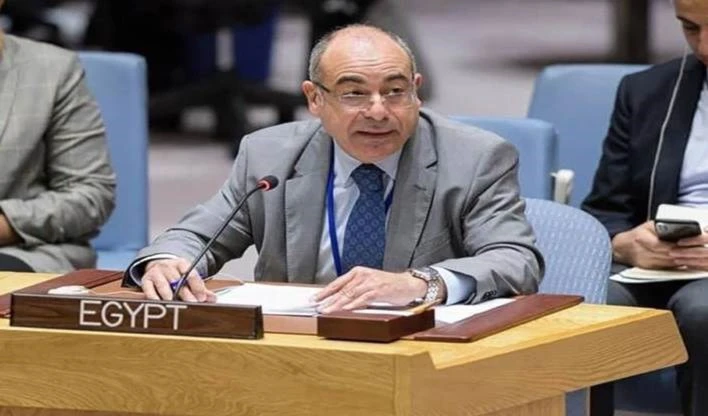 El representante de Egipto ante las Naciones Unidas, el embajador Mohamed Edris.