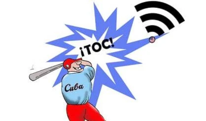 OTRO BATAZO CUBANO! Caricatura: Adán / Al Mayadeen Español