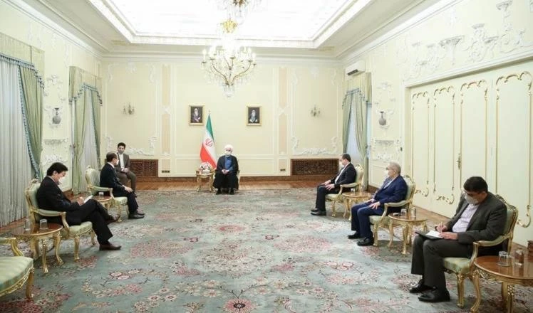 Rouhani: Irán tiene derecho a utilizar sus activos depositados en Corea del Sur.
