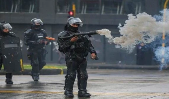 Colombia: Protestas y represión en el Día de la Independencia