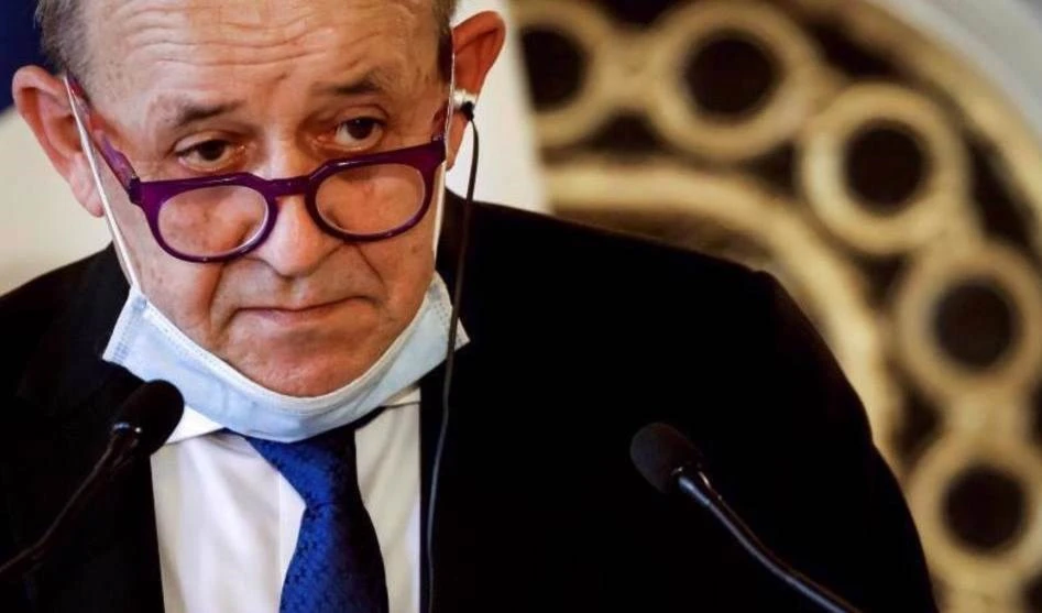 El ministro francés de Asuntos Exteriores, Jean-Yves Le Drian.