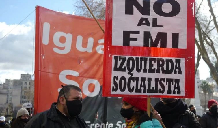 Protestas en Argentina por pago de deuda al Club de París