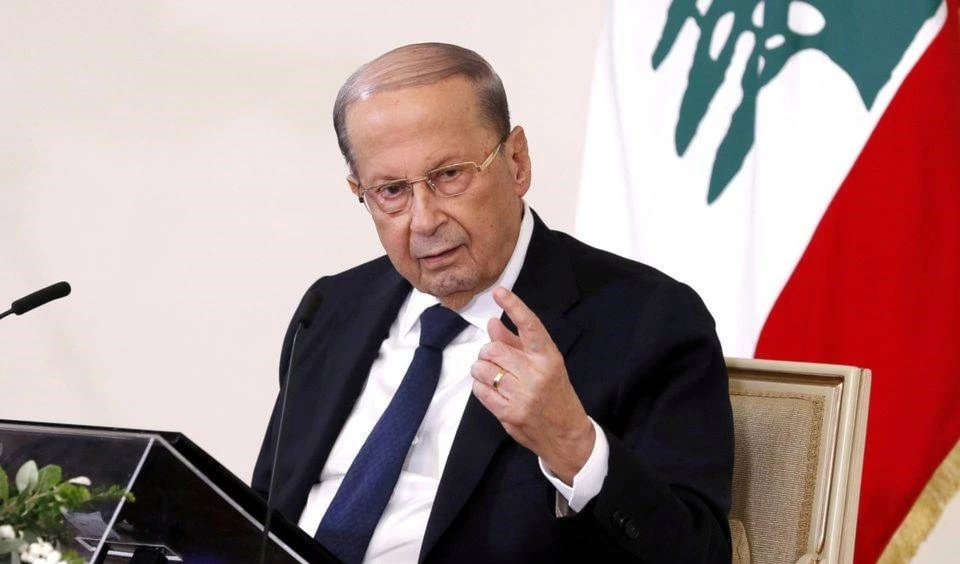 Michel Aoun, presidente de El Líbano.