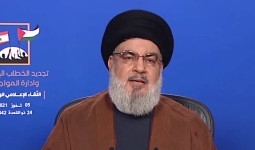 Sayyed Hassan Nasrallah, secretario general de la Resistencia libanesa.