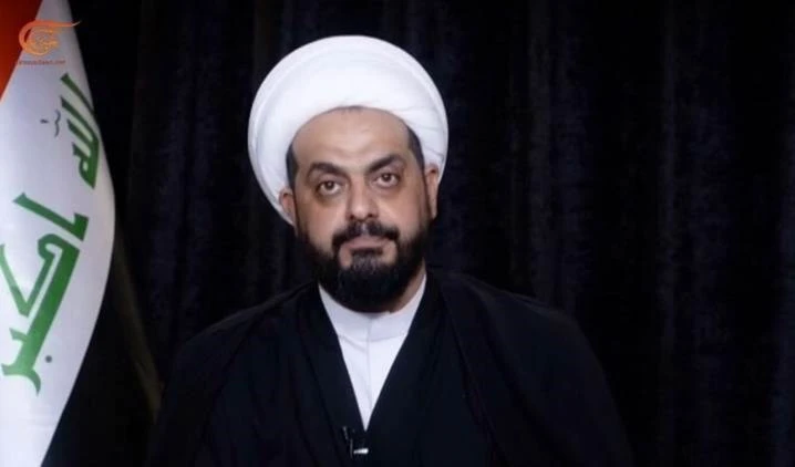 Qais Khazali, líder del grupo iraquí Asaib Ahl al-Haq. Qais Khazali, líder del grupo iraquí Asaib Ahl al-Haq.