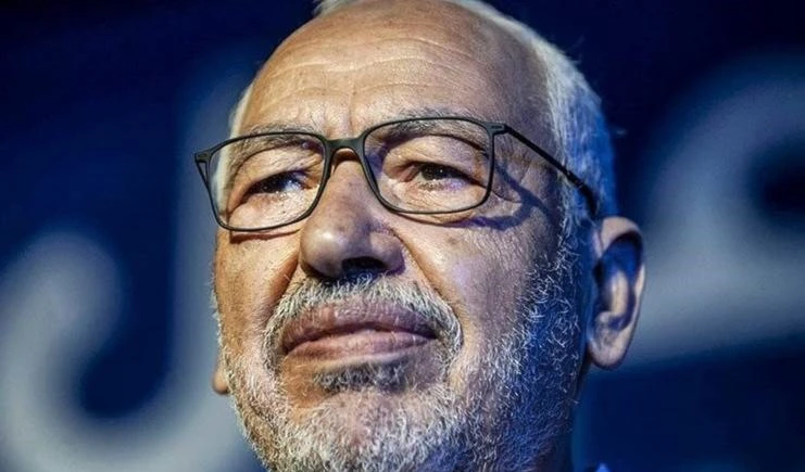 El presidente del Parlamento tunecino, Rached Ghannouchi.