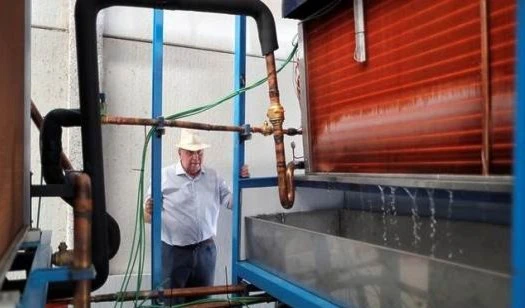 Un ingeniero español produce agua potable “de la nada”. Foto: Reuters Un ingeniero español produce agua potable “de la nada”. Foto: Reuters