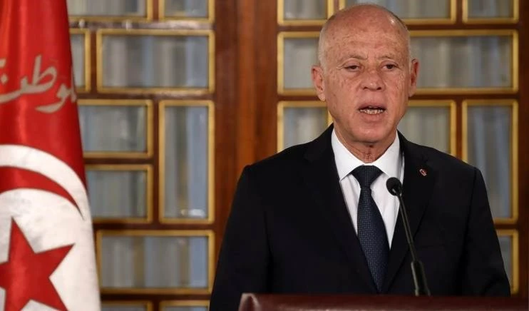 Kais Saied, presidente de Túnez.