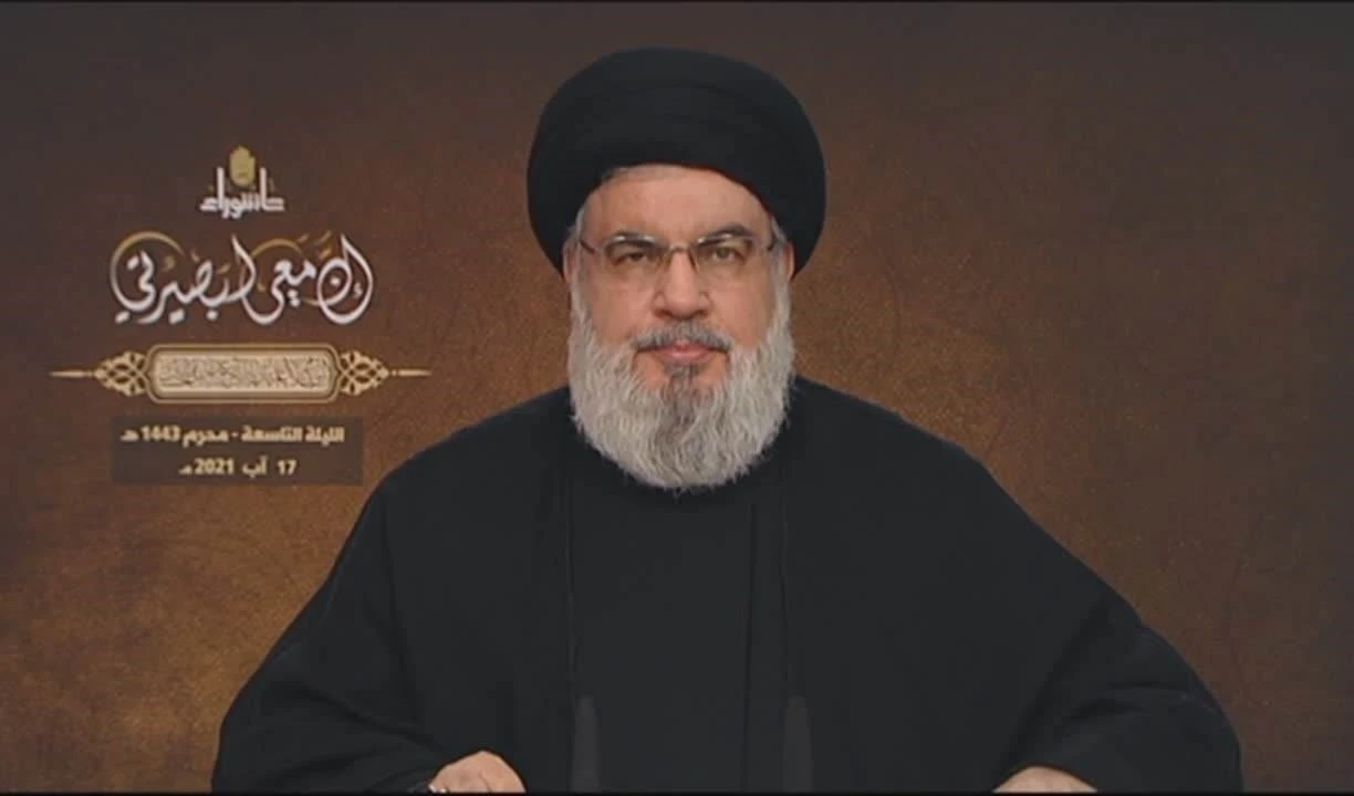 Sayyed Hassan Nasrallah, secretario general de la Resistencia libanesa. Sayyed Hassan Nasrallah, secretario general de la Resistencia libanesa.