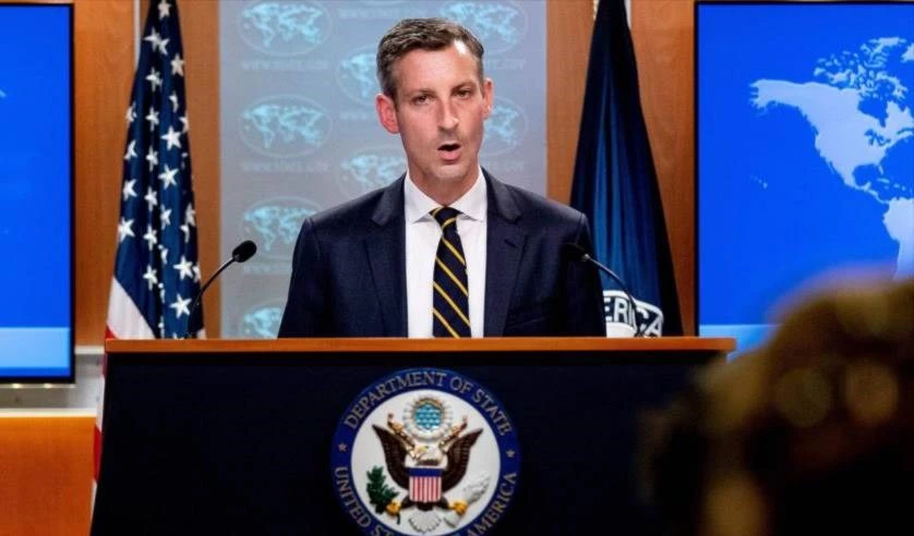 Ned Price, portavoz del Departamento de Estado.