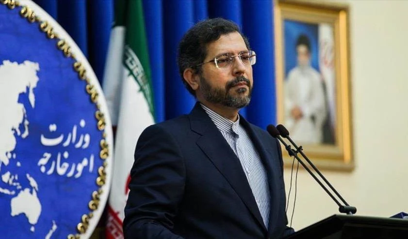 Saeed Khatibzadeh, vocero de la Cancillería iraní.