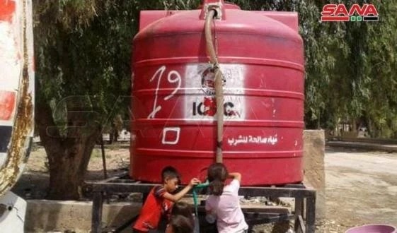 Ocupante turco sigue privando de agua potable a pobladores sirios en Hasakeh.
