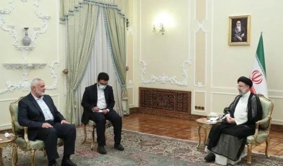 Haniyeh: Presentamos la victoria de la Operación Espada de Jerusalén al nuevo presidente y pueblo iraníes