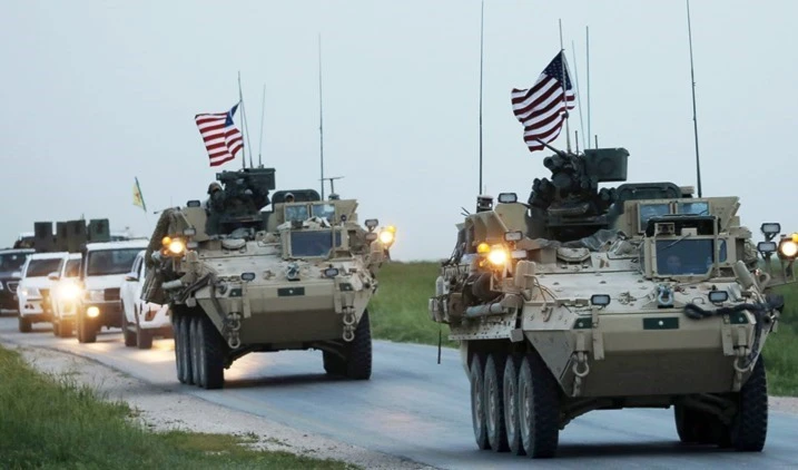 Ocupante estadounidense ingresa a Siria nuevo convoy procedente de Iraq.