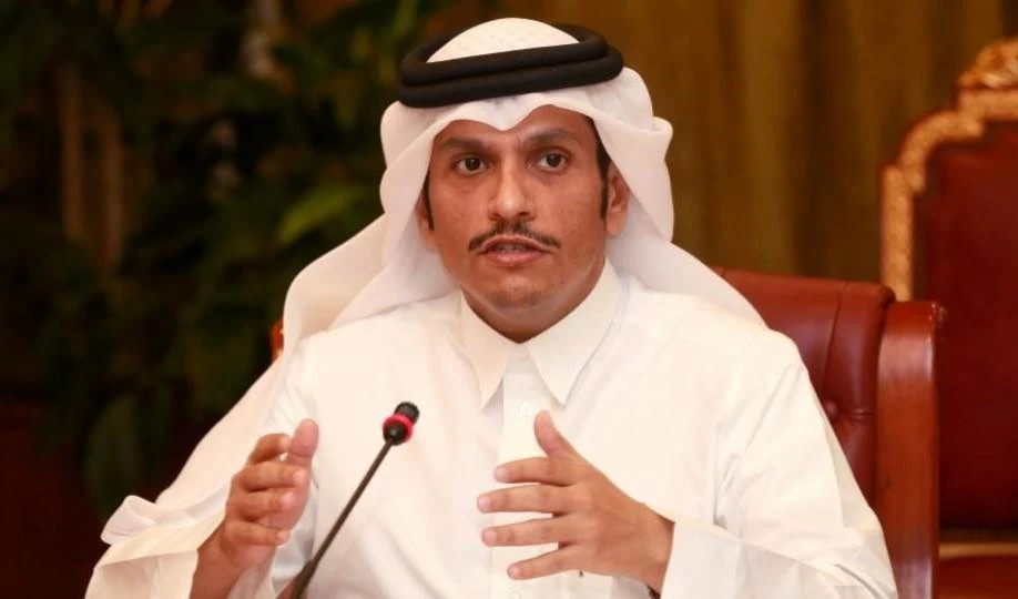 El canciller qatarí Muhammad bin Abdulrahman Al-Thani.