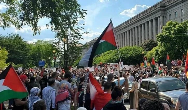 Organizan actos de solidaridad internacional con los prisioneros palestinos.