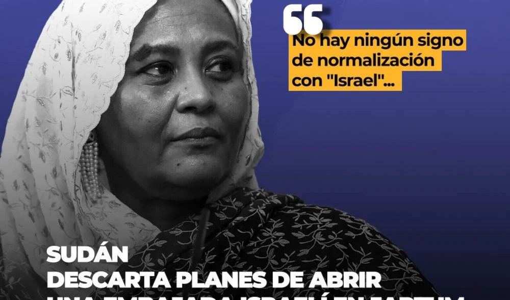 Sudán descarta planes de abrir una embajada israelí en Jartum