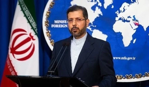 Saeed Khatibzadeh, vocero de la Cancillería iraní.