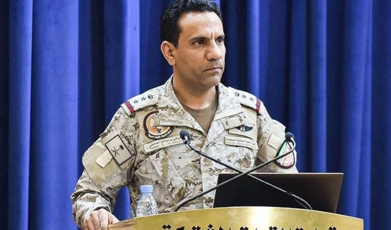 El vocero de la coalición saudita, brigadier Turki Al-Malki. El vocero de la coalición saudita, brigadier Turki Al-Malki.