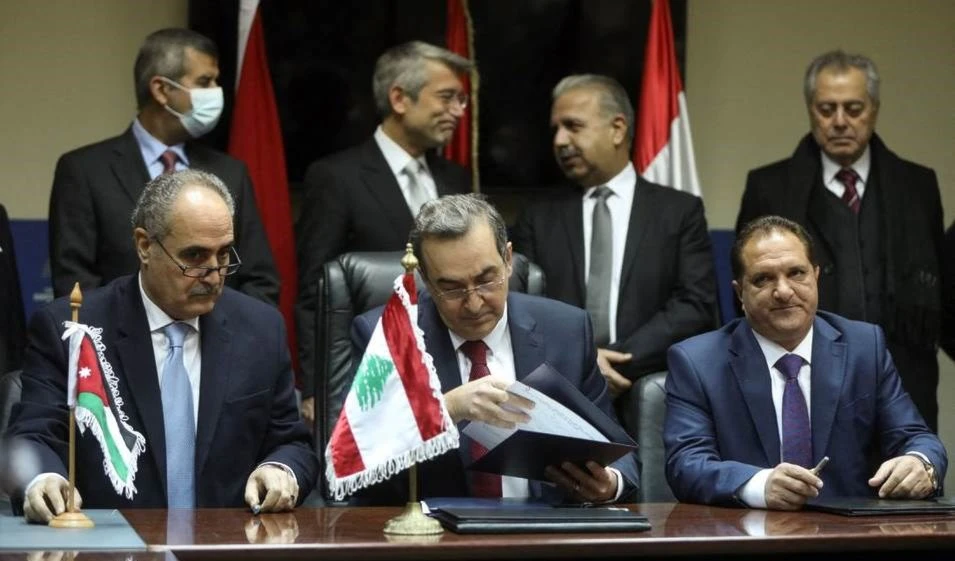 Líbano y Jordania acuerdan llevar electricidad a través de Siria.