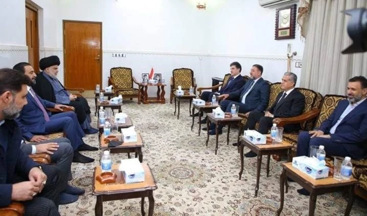 Dirigentes iraquíes se reúnen en Najaf. Dirigentes iraquíes se reúnen en Najaf.