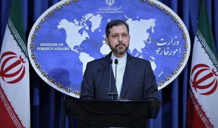 Saeed Khatibzadeh, vocero de la Cancillería iraní.