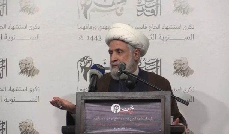 Cheikh Naim Qassem, vicesecretario general de la Resistencia libanesa.