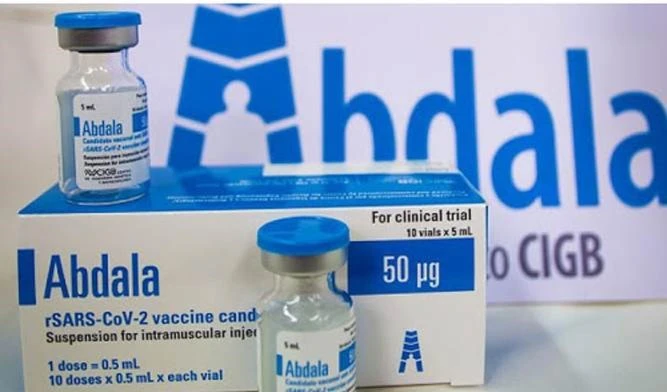 Cuba envía a Siria donativo de vacuna antiCOVID-19 Abdala.