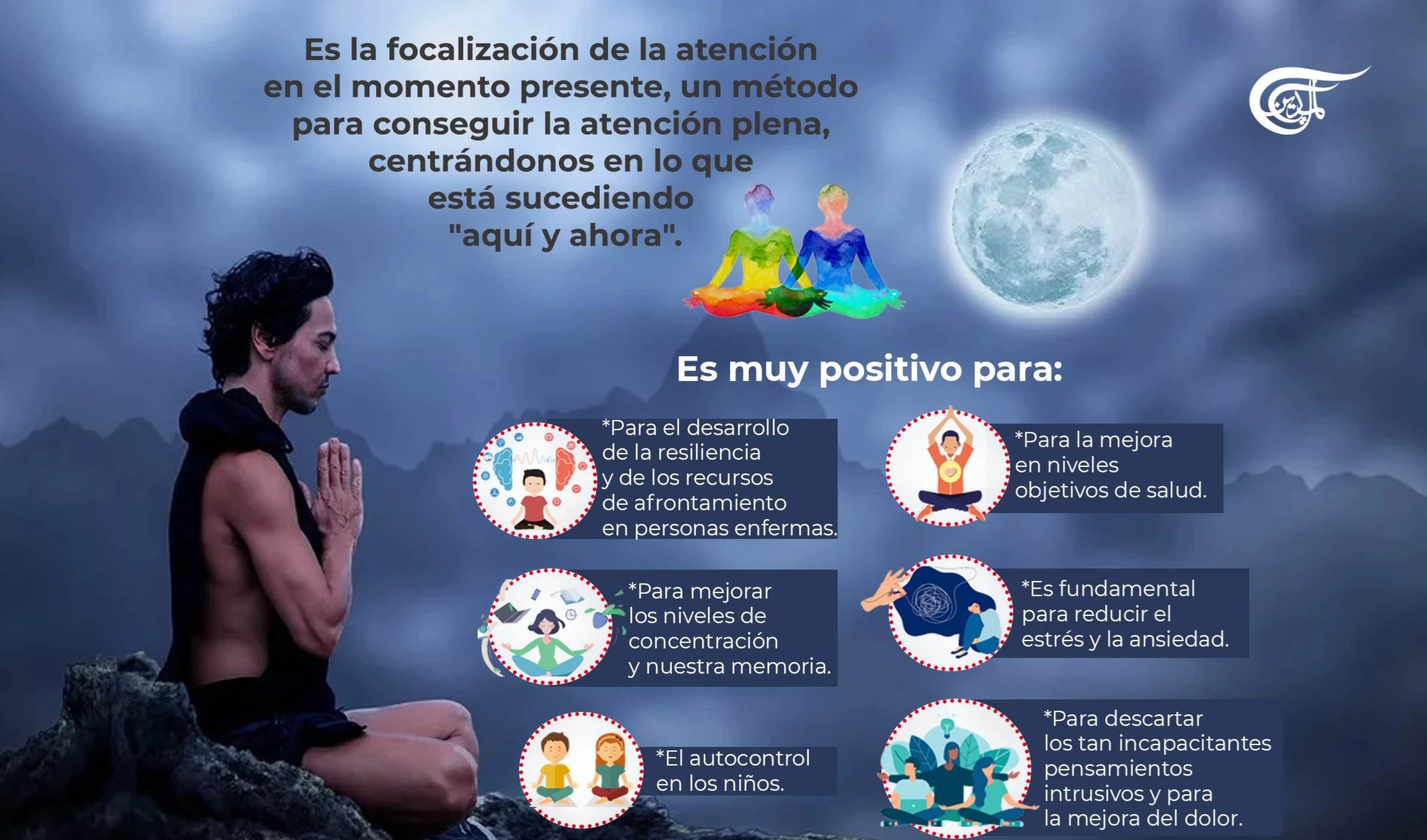 La focalización de la atención es muy importante.  Infografía: Al Mayadeen Español