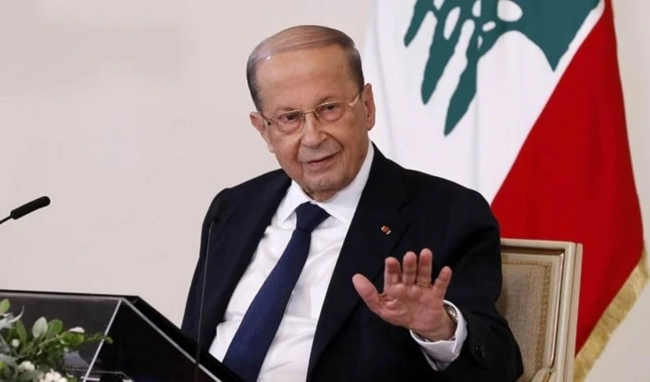 Michel Aoun, presidente libanés.