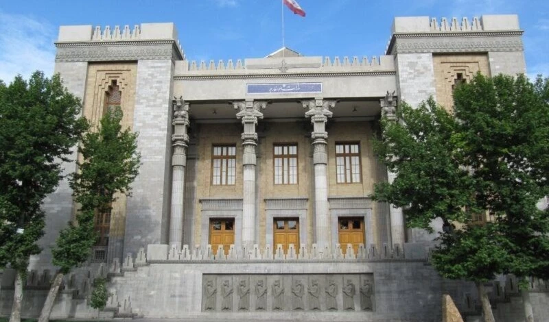 Sede la Cancillería iraní.