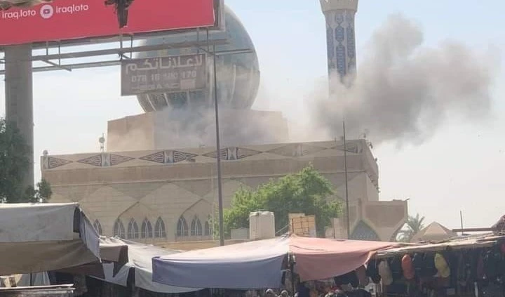 Explosiones en el área de la Zona Verde de Bagdad.